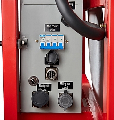 Разъемы электрощита гидравлического стыкового сварочного аппарата для пнд труб Gas Fusion Red-500